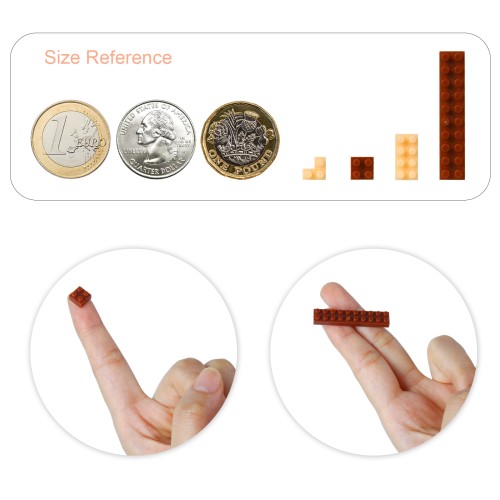 Larcele マイクロビルディングブロック 恐竜セット DIY ミニ 3D 組み立ておもちゃ レンガ 1457ピース KLJM-06 (ヴェロキラプトル)並行輸入 Larcele マイクロビルディングブロック ペット ミニビルディングトイ